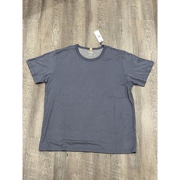 UGG Corie Short Sleeve Tee Dark Ash XXL New With Tags - Picture 1 of 4